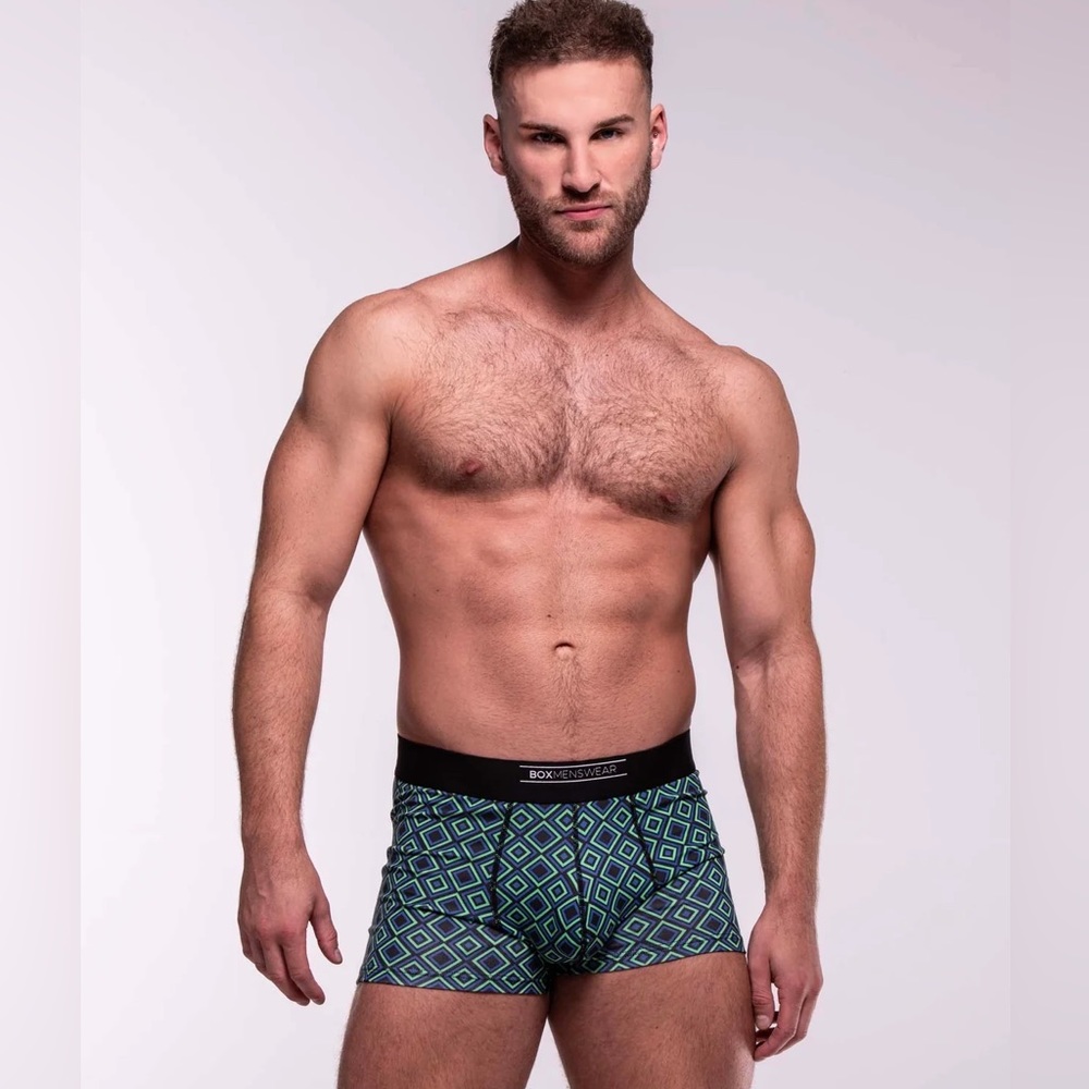 BoxMenswear NWT Feature Fit Medium Gemstone Boxer Briefs